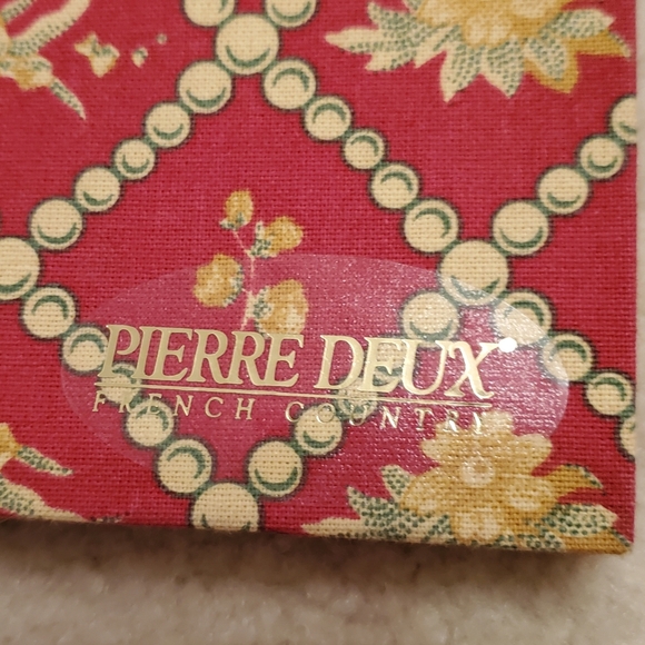 Rare Pierre Deux French Toile Country Red Double Photo Frame NWOT - Picture 10 of 13